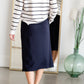 Andi Stripe Henley Sweatshirt Z Supply