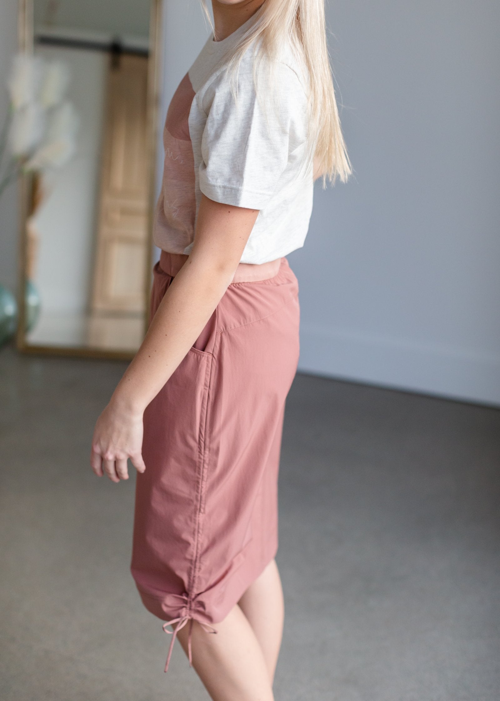 Andie Clay Side Cinch Hiking Skirt Skirts Inherit