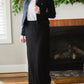 Angie Black Maxi Knit Skirt - FINAL SALE Skirts