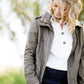 olive colored anorak military jacket