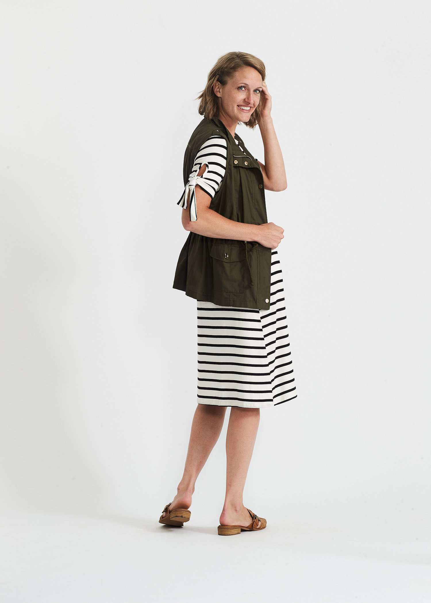 Anorak Utility Vest Tops
