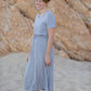 Ashley Stretch Waist Midi Dress Dresses Inherit Co.