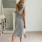 Ashley Stretch Waist Midi Dress Dresses Inherit Co.