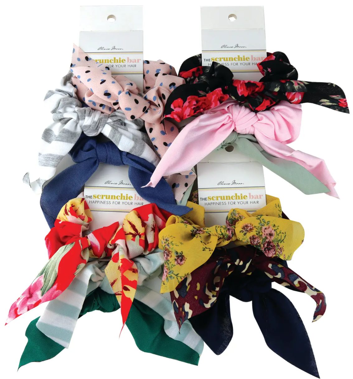 Assorted Scrunchie 3 Pack Accessories DM Merchandising