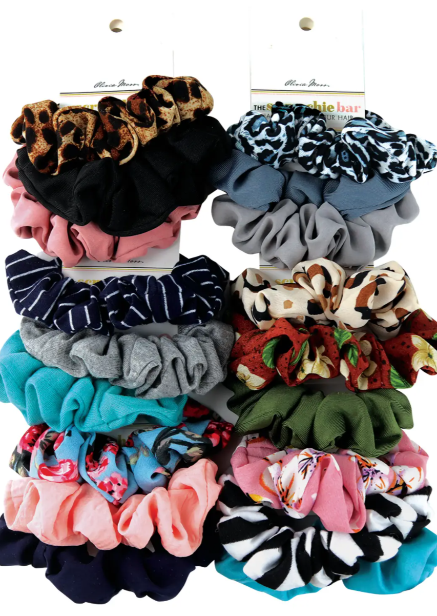 Assorted Scrunchie 3 Pack Accessories DM Merchandising