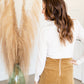Aubrey Corduroy Back Zip Midi Skirt Skirts Inherit Co.