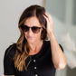 Aubrie Polarized Beige Sunglasses Accessories WearMe Pro
