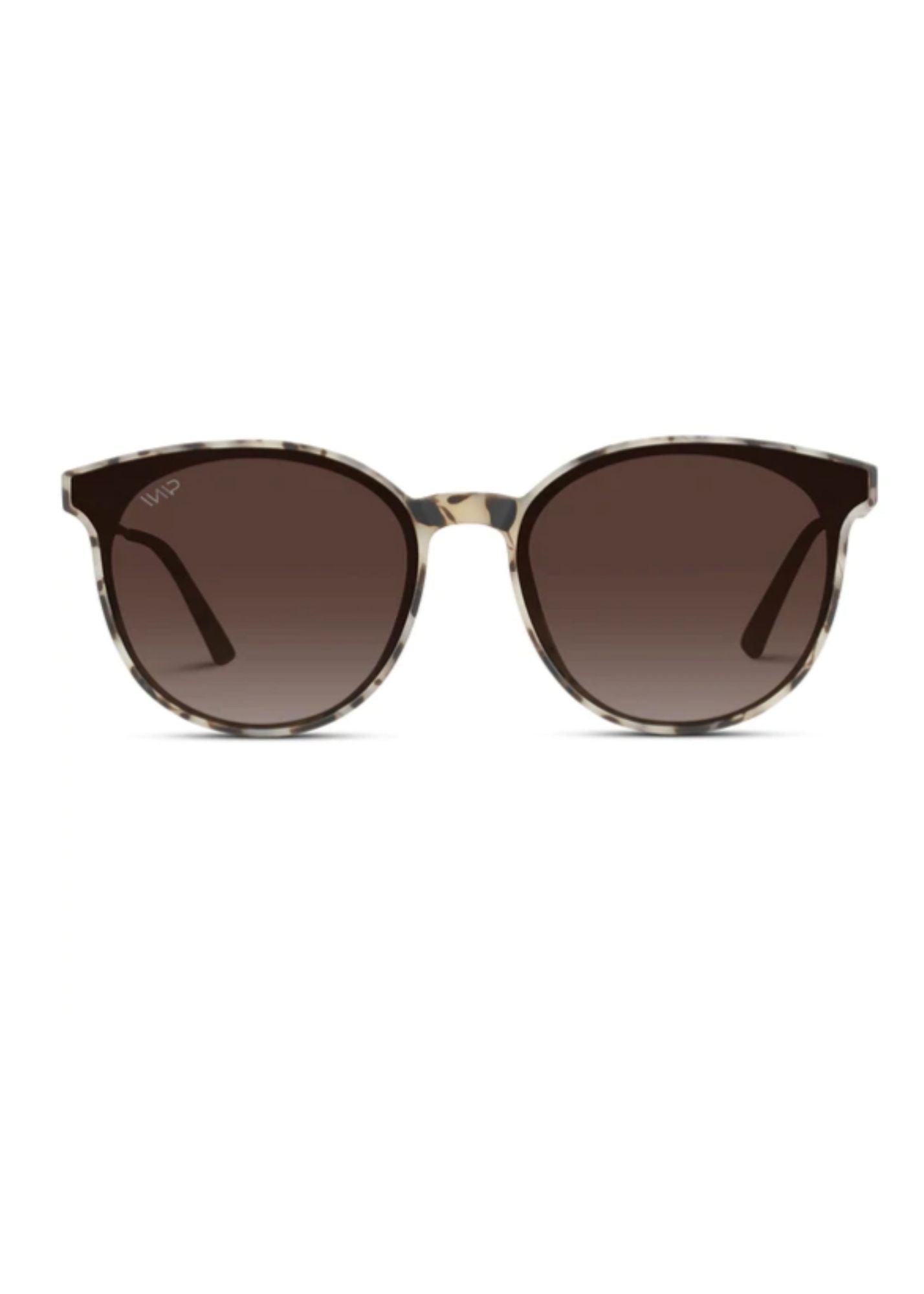 Aubrie Polarized Beige Sunglasses Accessories WearMe Pro
