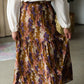 Autumn Floral Mustard Midi Skirt - FINAL SALE Skirts