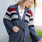 Aztec Belted Long Sleeve Cardigan - FINAL SALE Layering Essentials