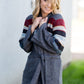 Aztec Belted Long Sleeve Cardigan - FINAL SALE Layering Essentials