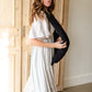 Aztec Print Smocking Midi Dress Dresses Hem & Thread