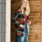 Aztec Tribal Print Open Cardigan - FINAL SALE Layering Essentials