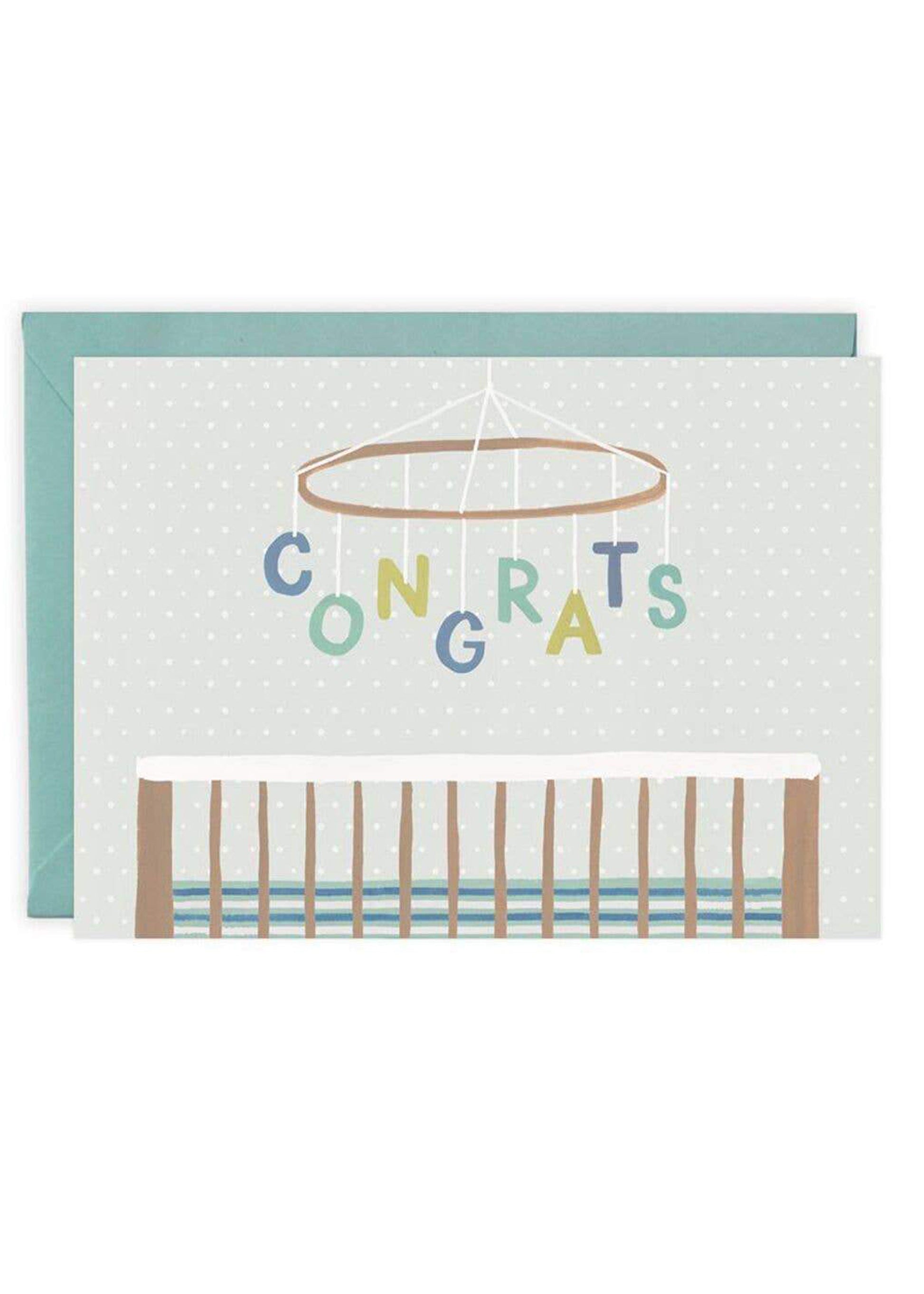 Baby Mobile Greeting Card - FINAL SALE Home & Lifestyle