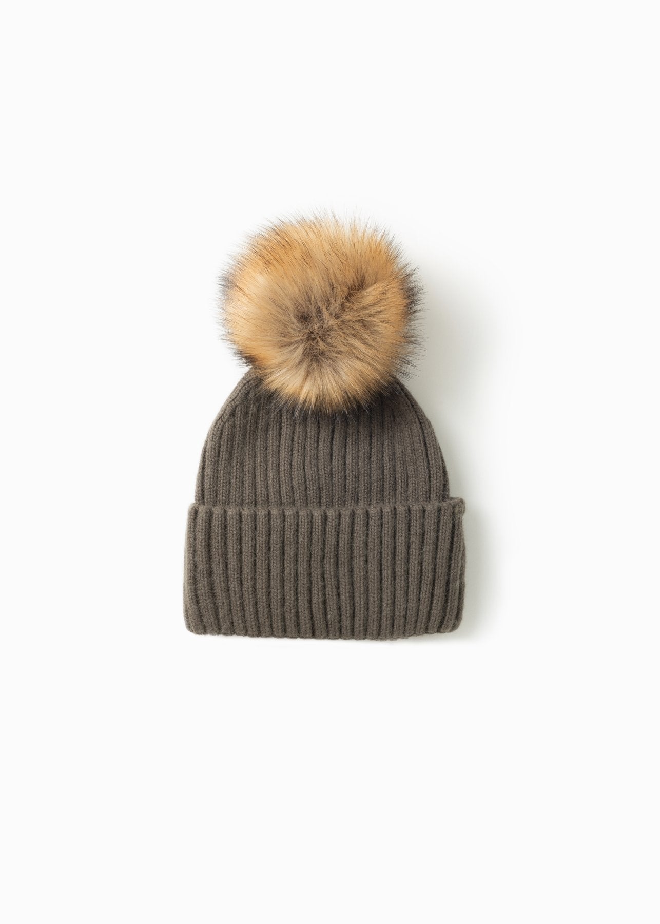 Back Bun/Ponytail Pom Pom Hat - FINAL SALE Accessories