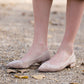 Ballet Flat Low Stacked Heel - FINAL SALE Shoes