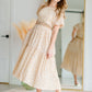 Balloon Sleeve Yellow Textured Dress Dresses Hayden