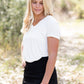 Bamboo V-Neck Pocket Tee - FINAL SALE Tops