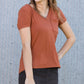 Bamboo V-Neck Pocket Tee - FINAL SALE Tops