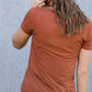 Bamboo V-Neck Pocket Tee - FINAL SALE Tops