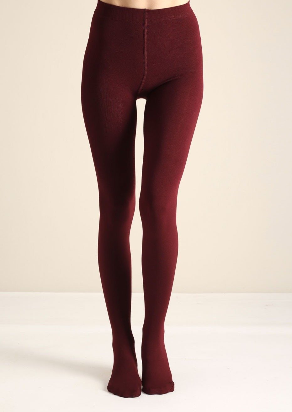 Basic Fleece Lined Tights discontinued copy Accessories Look By M Black