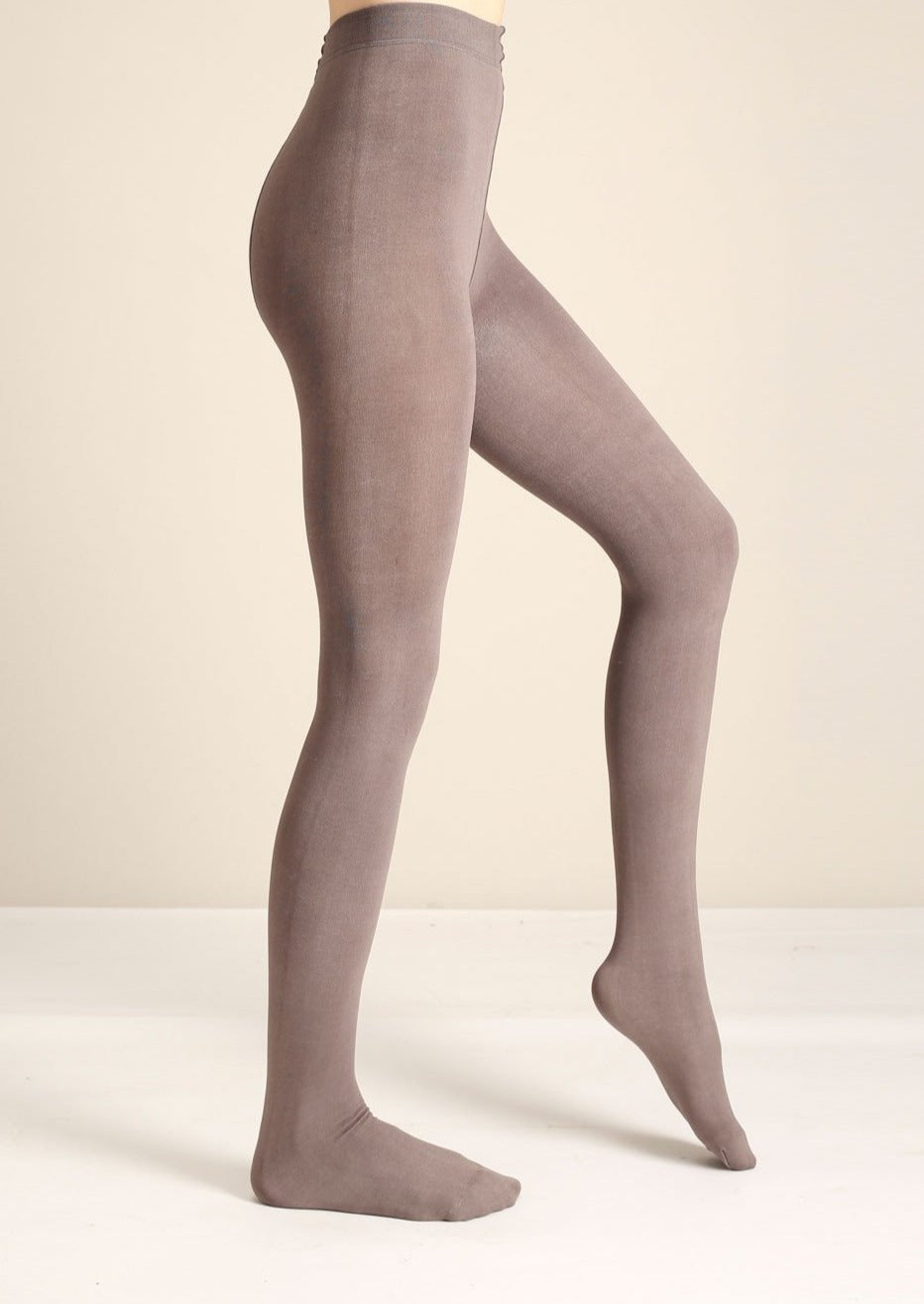 Basic Fleece Lined Tights - FINAL SALE Accessories Gray