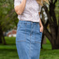 Basic Patch Pocket Denim Jean Skirt - FINAL SALE Skirts