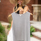 Basic Rib Knit Shell Tank Top - FINAL SALE Tops Heather Gray / S