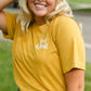 Be Kind Mustard Graphic Tee Tops