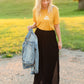 Be Kind Mustard Graphic Tee Tops