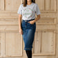 Be Merry  Christmas Wreath Graphic Tee - FINAL SALE Tops