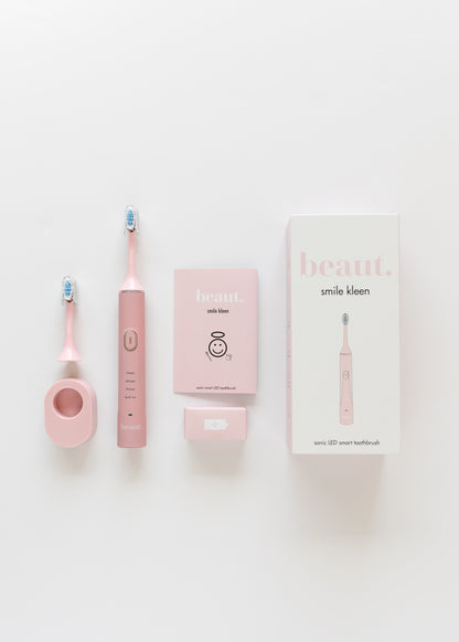 beaut. Smile Kleen Toothbrush Gifts Pink