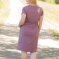 Becca Cinch Waist Athletic Midi Dress Dresses