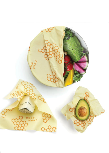Bee's Reusable Food Wraps (Pack of  3) - FINAL SALE Home + Lifestyle