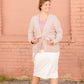 Belted Cable Knit Cardigan - FINAL SALE Tops