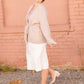 Belted Cable Knit Cardigan - FINAL SALE Tops