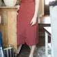 Belted Patch Pocket Midi Skirt - FINAL SALE Skirts