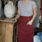 Belted Patch Pocket Midi Skirt - FINAL SALE Skirts