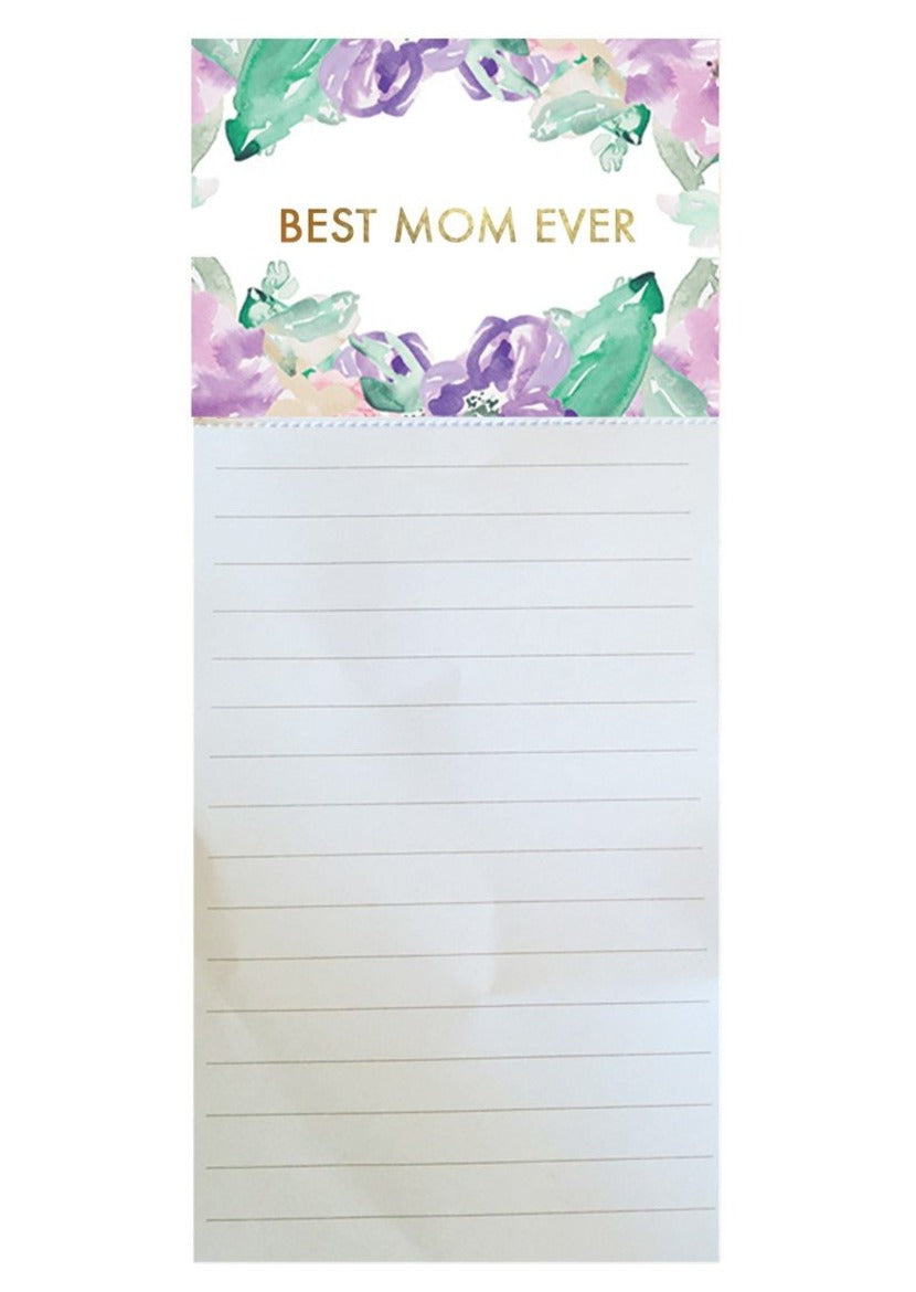 Best Mom Ever Magnetic Notepad - FINAL SALE Home & Lifestyle