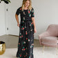 Betsy Striped Floral Maxi Dress - FINAL SALE Dresses