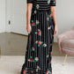 Betsy Striped Floral Maxi Dress - FINAL SALE Dresses