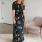Betsy Striped Floral Maxi Dress - FINAL SALE Dresses