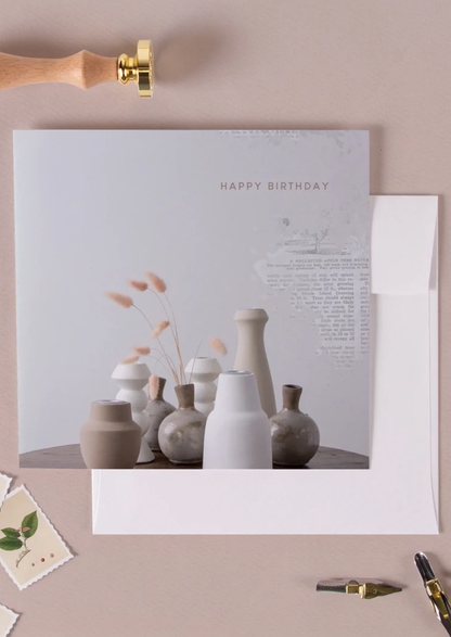 Birthday Greeting Cards Gifts Happy Birthday Vase