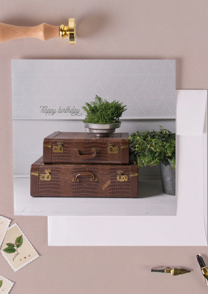 Birthday Greeting Cards Gifts Suitcase Birthday Card