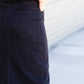 Black Button Front Utility Midi Skirt - FINAL SALE Skirts