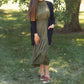 Black Cally Open Front Cardigans Tops