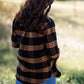 Black + Camel Plaid Pocket Button Front Shacket Tops Thread & Supply