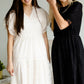 Black Crochet Trim Lace Dress - FINAL SALE Dresses