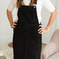 Black Denim Overall Dress - FINAL SALE Dresses