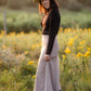 Black Mockneck Jersey Tee Tops Grade & Gather
